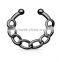 Chain 316L surgical steel fake septum clicker nose piercing Body Jewelry