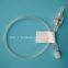 High pressure 1200psi braided medical plastic tubing, PU male female luer connector extension tube connect pipes line