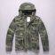 Men's Casual  Hooded Long Sleeve Camouflage Multi-Bag Medium Long Jacket Coat