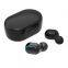 Casque sport waterproof TWS (True Wireless) compatible Bluetooth 5.0 avec écouteurs intra-auriculaires intégrant un microphone et bo?tier de recharge