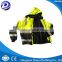 100% polyester worker's reflective strip fluorescent safety jacket