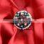 Fashion Costume Jewelry Rhinestone Brooch Cheap Flower Brooch for Wedding Invitation