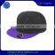 Wholesale Two Tone Color 5 panel Print Men Snapback Hats