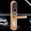 2015 New touch screen biometric hotel smart keyless excel fingerprint lock