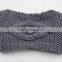 Hand Knitting Eye Style Warm Keeping Fashion Lady Headband Hairband For Women