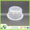 Disposable circle 500ml porridge clear plastic food container