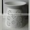 Porcelain Candle Jar Decorated Ceramic Porcelain Candle Holder