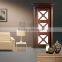 modern design solid beech wood glass bathroom door