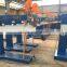 Corrugated carton box stapler machine
