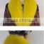 2016 multicolor High quality real fox fur collar for garment