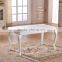Foshan luxury modern wood 8 seater long narrow dining table and chairs
