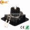 brushed black adjustable spotlight