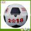 Mini size football 6 inch rubber soccer ball