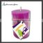 scented paraffin pillar candle