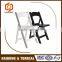 No Complain Promotional Sale Resin Folding White Chair