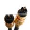 Gold connector Digital Fiber Optical Toslink Audio cable