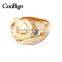 Fashion Jewelry Zinc Alloy Ring Elegant Women Party Show Gift Dresses Apparel Promotion Accessories