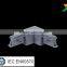 Square 3 circuits 4 pins L connector led track connector