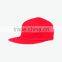 fashion custom cotton printing 5 panel hats