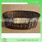 Handmade oval Wicker dog bed/ Wooden dog bed/Wicker baskets for dogs