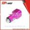 Promotion: high quality stainless steel alloy 2usb 3.1A car charger