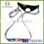 Factory single custom heated transfer wine glass holder lanyard