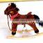 2016 hot Plush horse baby kids toy / valentine chrisha playful plush rocking horse