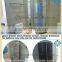 2015 frameless neo-angled toughened glass fold shower cabin