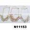 beautiful handmade beaded statement necklace beaded jewelry