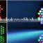1w led flat par light RGB 54x1w led par can for stage