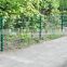 Twin wire welded and powder coated steel wire mesh fence