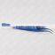Blue plasma coated Eyelash Extension Tweezer sets