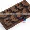 Wholesale custom silicone chocolate bake mold with alphabet letter