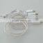 Double color Micro LED USB Cable with running led light