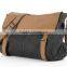 pretty waxed cotton canvas messengers bag