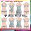 big rose flower printed stretch bikini fabric for summer sportswear