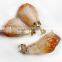 Rough citrine loose stone pendant