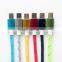 Aluminum alloy nylon micro usb cable for samsung, htc and android phones and tablets mobiles GPS MP players Video gamers