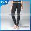 Promotional high Quality Elastic sexy Gym Wear capri suit for girls