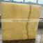 yellow onyx with glass backing