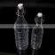 Food Grade Clear Decorative Glass Milk Bottle With Stopper Wholesale