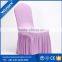 Guangzhou manufacturer spandex/ polyester skirt chair cover