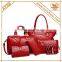 6pcs in 1 set cheap price tote lady handbag, High qualityhigh quality cutlery set