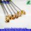 Flexible rf coaxial SMA to SMPconnectors (pigtails) for soldering and testing