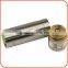 Titanium alloy Q5 mini flashlight 16340 rechargeable battery Waterproof Led Spot Lights