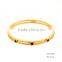 Fashion Vacuum Gold Stainless Steel Bangle