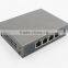 China Supply 60W 4 Poe 5 Port Switch for ip Camera