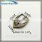 fashion rhinestone antique bronze plated shoe buckles for lady's sandals