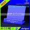acrylic rotating shot glass display stand, wall mounting acrylic tv display stand