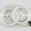 CCFL HALO rings light kits for honda jazz white blue led headlights 80mm full ring headlight for cars CCFL angel eyes